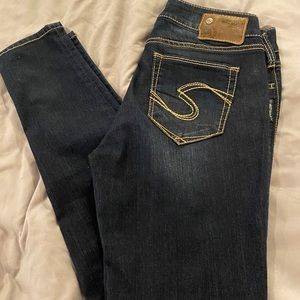 Silver jeans Suki jegging size 29/29 EUC
